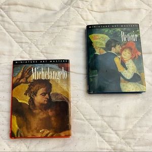 Two Mini Classic Art Books